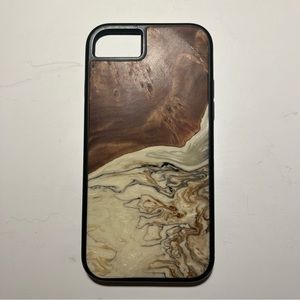 iPhone wood and resin case